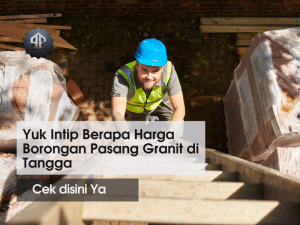 harga pasang granit tangga