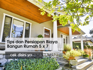 biaya rumah 5x7 sederhana