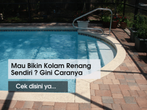 cara membuat kolam renang yang mudah