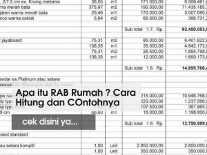 hitung rab rumah