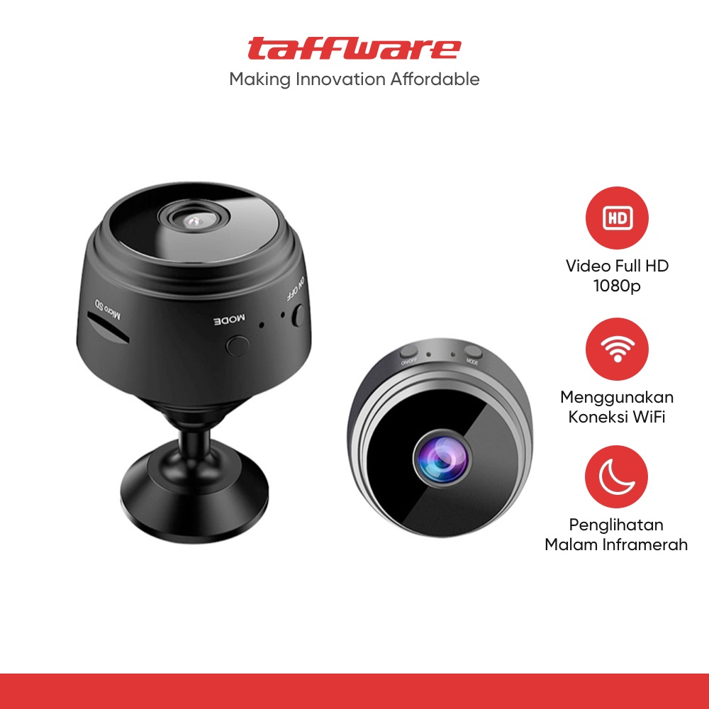 Taffware Mini Wifi IP Camera CCTV