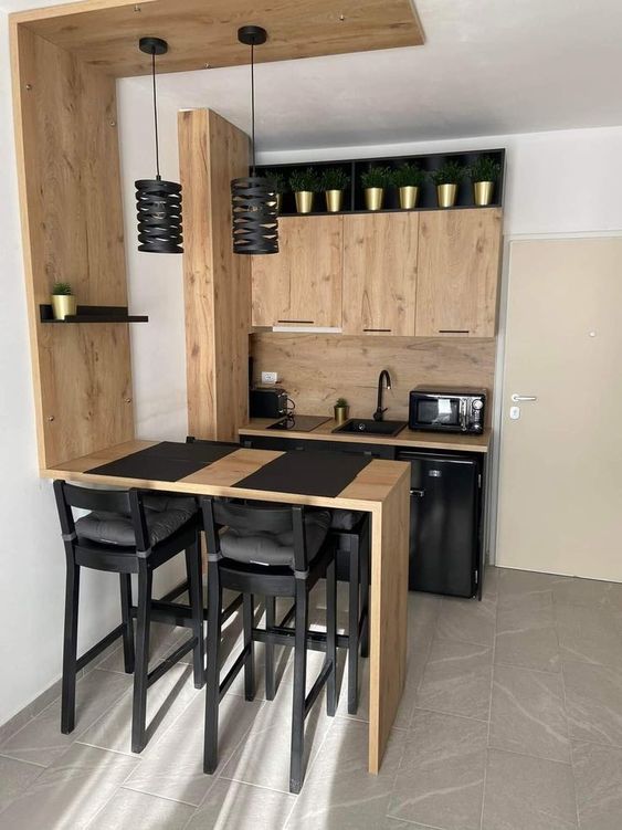 desain kamar apartemen minimalis wood palet