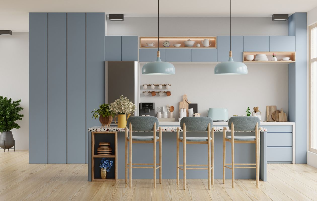 kitchen set interior minimalis