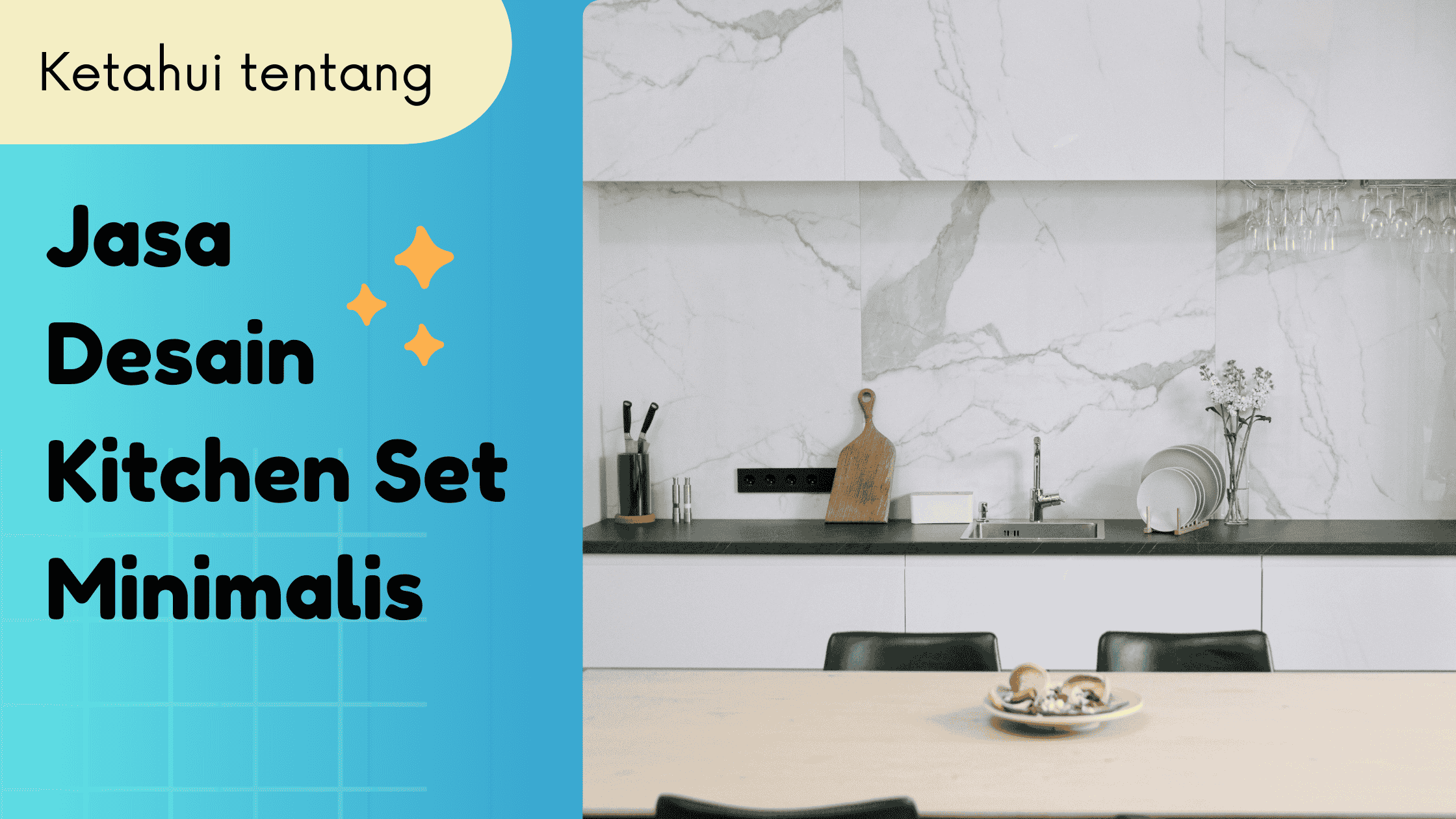 Jasa Desain Kitchen Set Minimalis