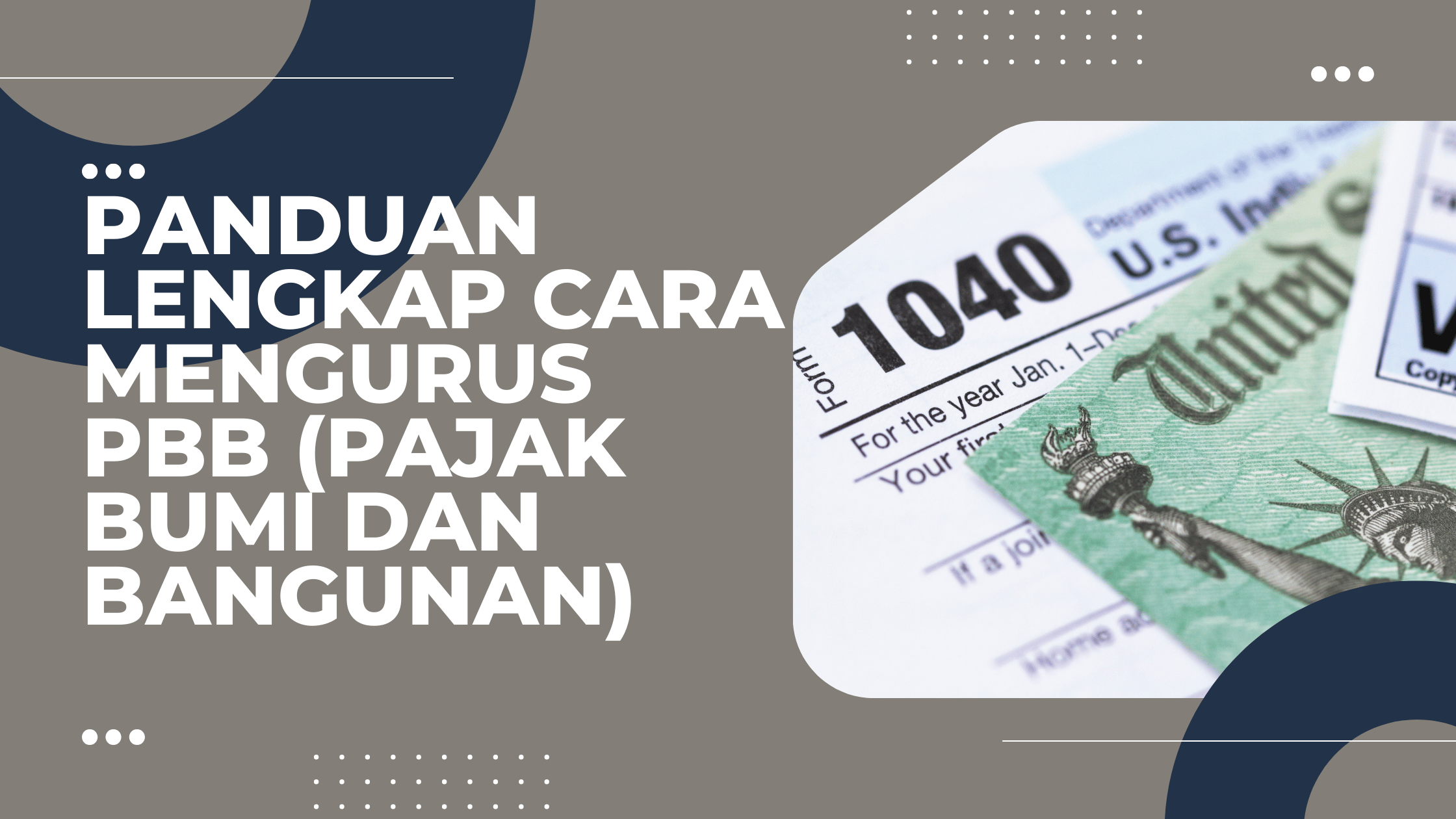 cara mudah mengurus pbb